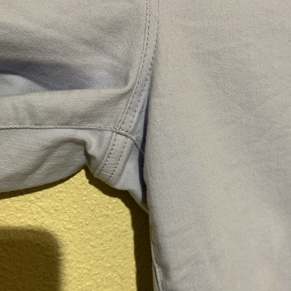 Talbots Capris Pants 14 Light Blue Jegging Crop Stretchy Cotton Rayon 5-Pocket - Picture 7 of 16